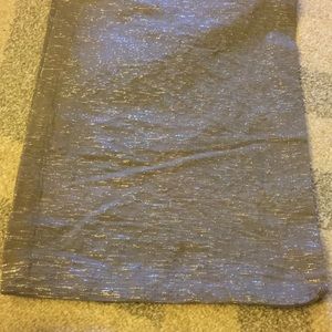 Dansk Gray Metallic Table Runner
